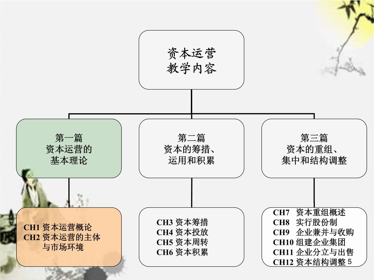 資本運營管理專業(yè)培訓(xùn)講義